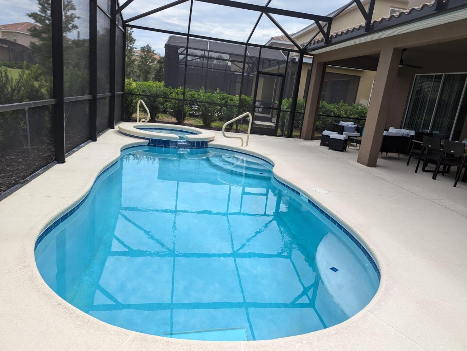 Pool-Jacuzzi Villa 6B Near Disney Davenport! Eksteriør billede